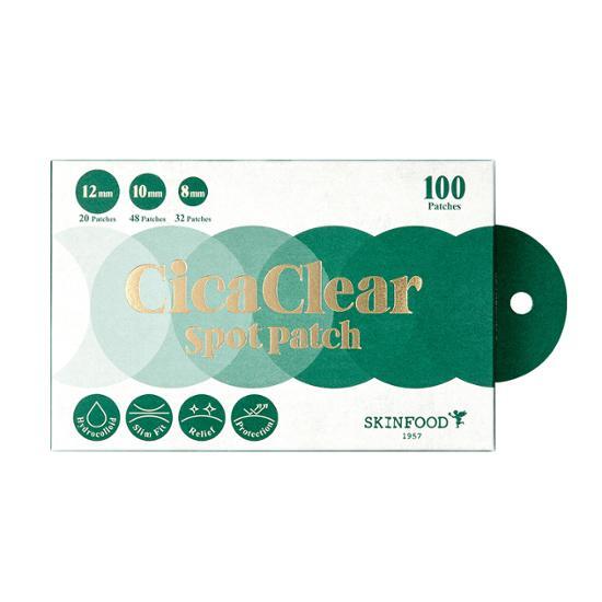 Skinfood Пластырь Cica Clear Spot Patch 100 листов