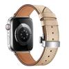 Ремешок из натуральной кожи для Apple Watch 46мм 45мм Ultra2 49мм 44мм 40 41 42мм браслет correa iWatch series 10 8 7 9 SE 6 5