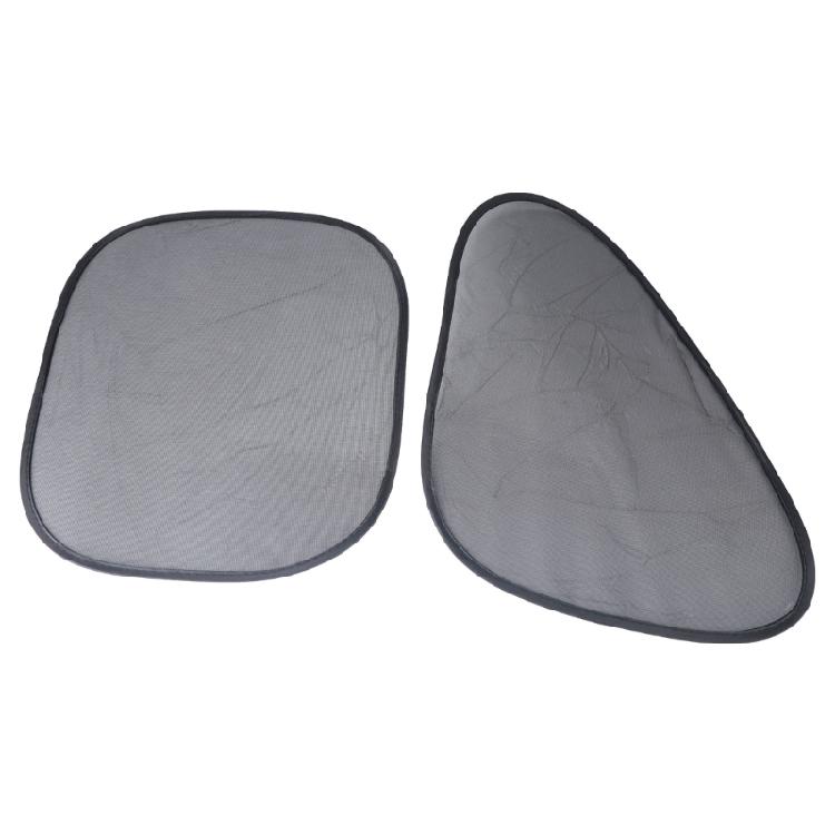 Car Side Window Privacy Protection Panel Set, 4 Piece Side Window Shade with Foldable Storage for Waiting, Travel