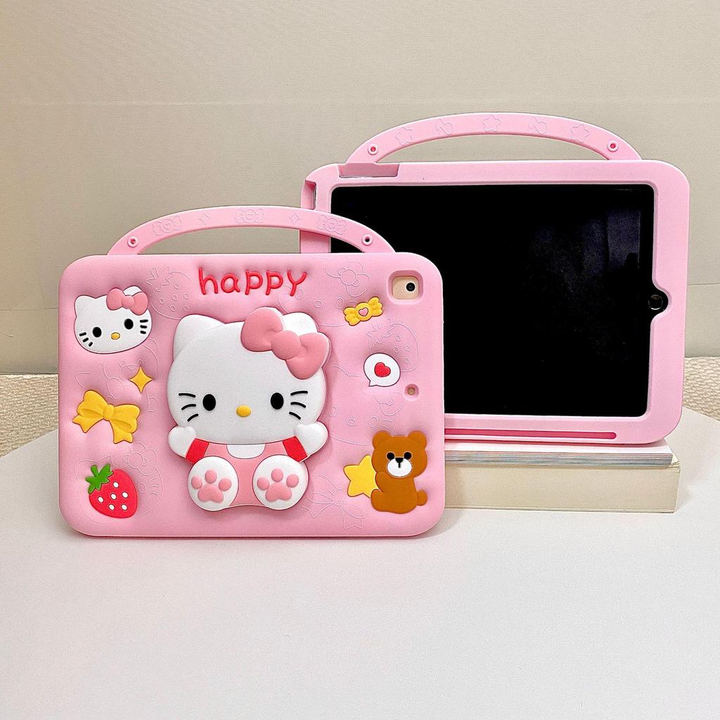 Чехол-подставка с рисунком Hello Kitty для iPad Air 11-го поколения и планшета Samsung A9 Plus