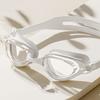 High-definition Swim Eyewear Glasses Silicone Flat Transparent Goggles Swimming Goggles  Pool