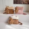 2024 Niche Plush Women's Shoulder Bag: Cute, Fashionable Autumn/Winter Design