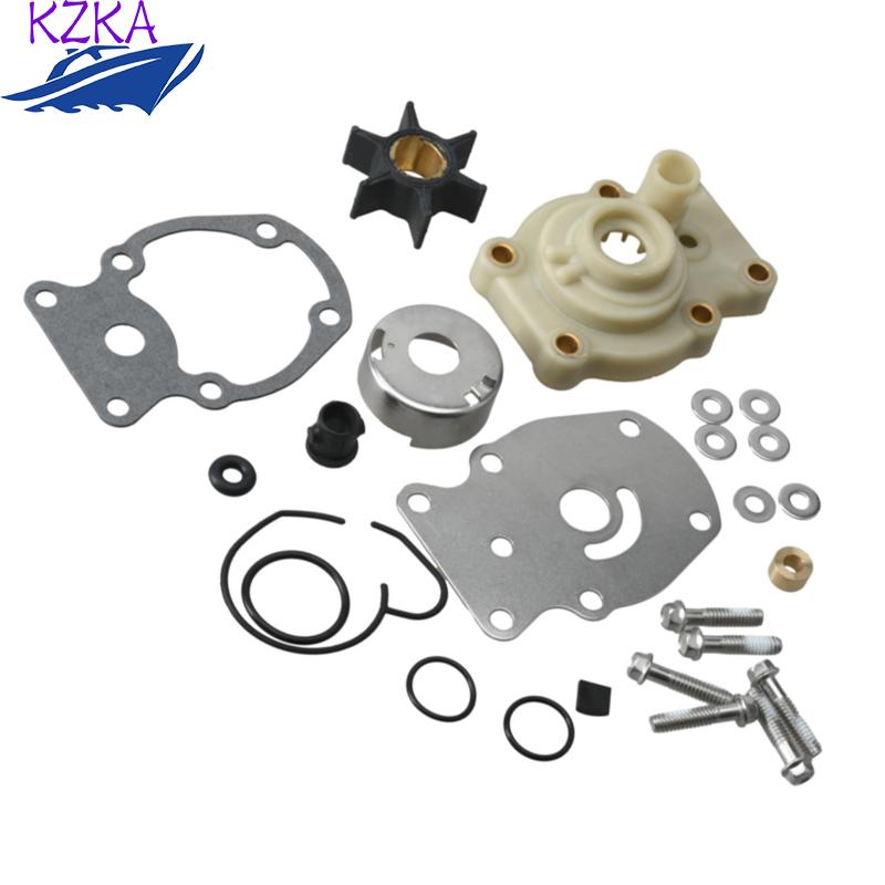 Water Pump Kit With Housing Replacement 393630 Fit Johnson Evinrude OMC Engine 20 25 30 35HP Boat Motor Sierra 18-3382 03