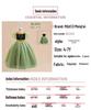 Halloween Frozen Princess Anna Girls' Cosplay Dress