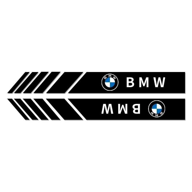 Автомобильные полоски наклейки Зеркало заднего вида Светоотражающие виниловые наклейки Украшение Для BMW M Power Performance F10 F31 E36 E39 E87 E90 X3 X5