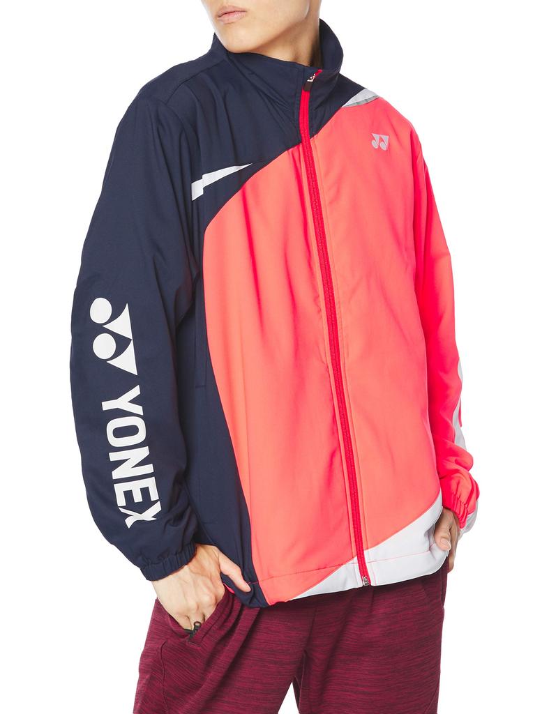 Ветровка с длинным рукавом и подкладкой Neon Japan M на японский размер [Yonex] Рубашка, Рубашка, Оранжевый, (эквивалент М)