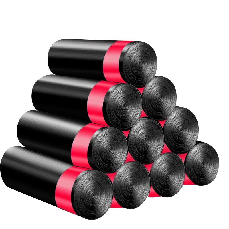 Large Disposable Drawstring Garbage Bags for Household Use