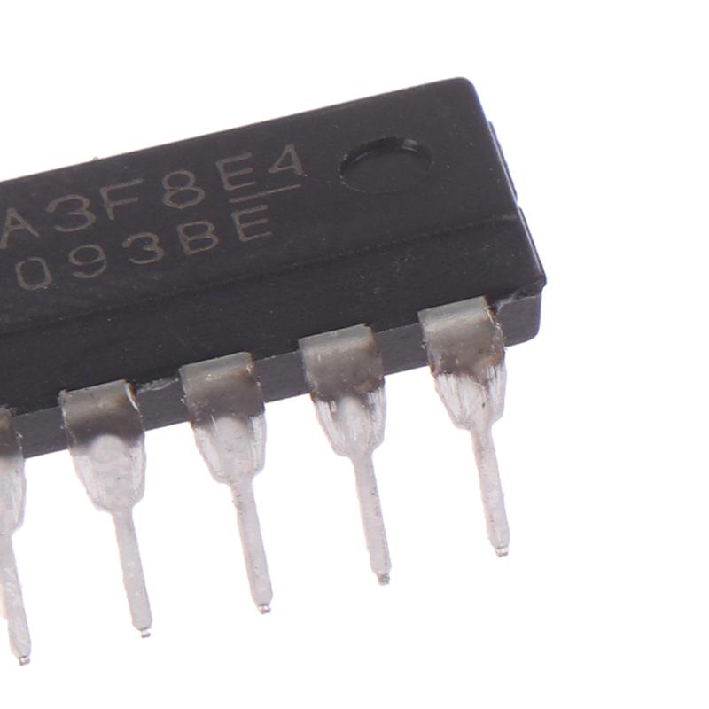 10 шт. Cd4093Be Cd4093 4093 Dip-14 Ti чип Ic