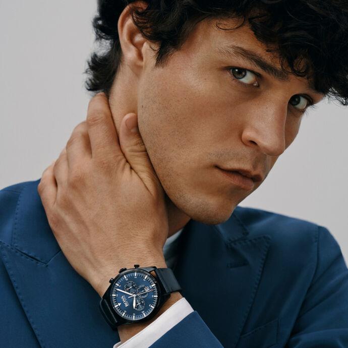 Hugo Boss 1513711 Хронограф Pioneer Синие Мужские Часы