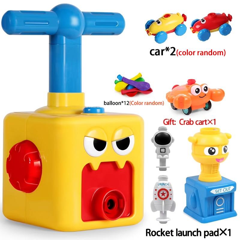 Пусковая установка для воздушных шаров, ручной насос для воздушных шаров, гоночная машина, принадлежности для вечеринок, дошкольные образовательные научные игрушки для детей, мальчиков и девочек от 3 лет