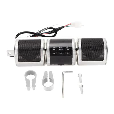 Мотоциклетный Bluetooth-динамик беспроводной IP54 водонепроницаемый DC12V крепление на руль или звуковая система