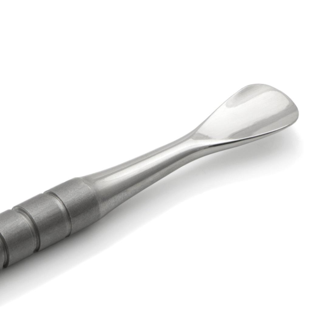 Двойной инструмент Hans Kniebes с триммером и толкателем для кутикулы, нержавеющая сталь, сделано в Германии