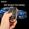 ТПУ Чехол-брелок для автомобильного ключа-раскладушки для Ssangyong Kyron 2 Sanka Actyon Korando Tivoli Rexton Бесключевой Защитный Держатель Брелок