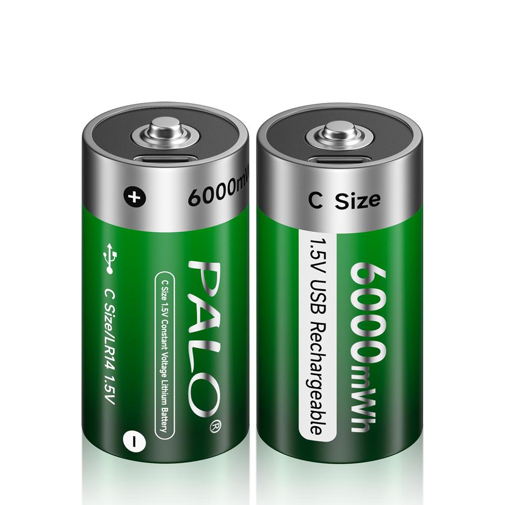 Аккумуляторная батарея 1,5 ВД, 15000 мВтч, литий-ионные батареи LR20, литиевая батарея размера LR14 C для газовых приборов, плит на сжиженном газе
