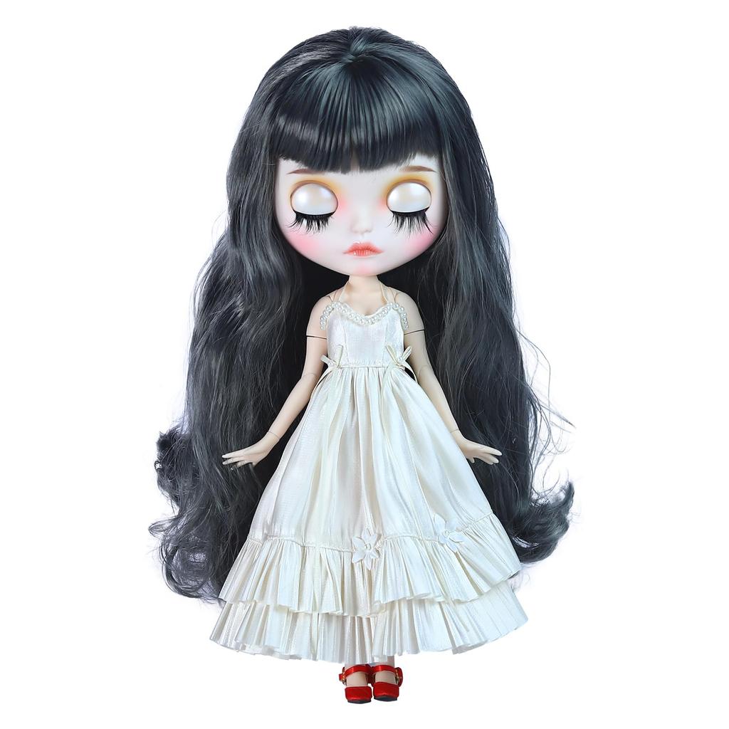 ICY Fortune Days Doll Одежда Синяя Подходит для или 30 см Рост Кукла Платье Подходит для Licca Одежда - Платье, 1/6 Аксессуары, Blythe, Obitsu,