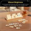 106Pcs Wooden Rummy Cube Game 106 Tiles Classic Board Game Board Games Rummy Tiles  Family Game