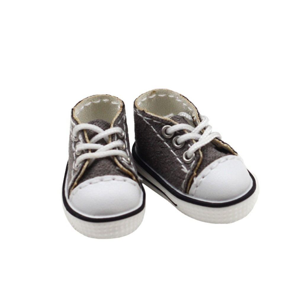 1 пара шнурованные Ob11 холщовые кукольные туфли спортивная обувь одежда для кукол обувь Blythe кукла игрушка