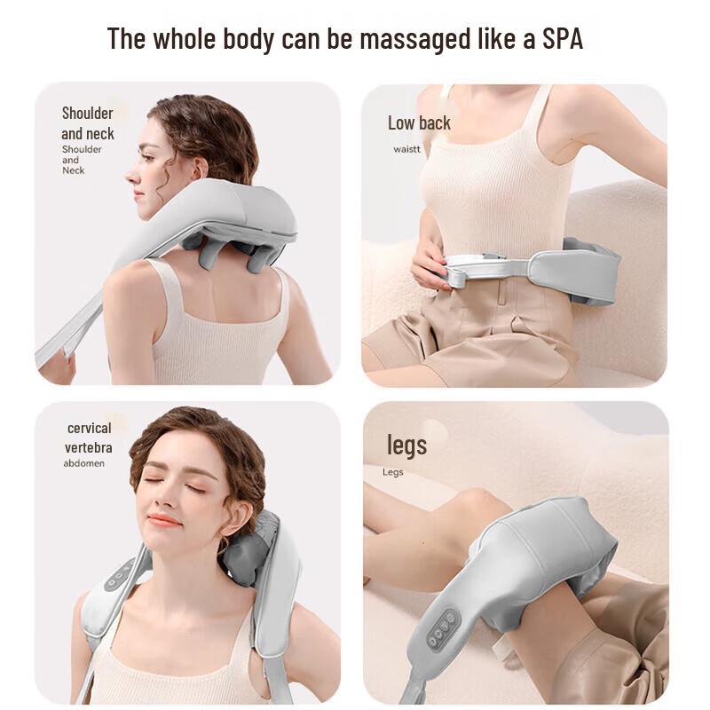 CHIGO 6D Kneading Neck & Shoulder Massage Shawl CN plug (adapter included)