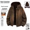 Mark Fairwhale Men's Reversible Fleece-Lined Hooded Jacket