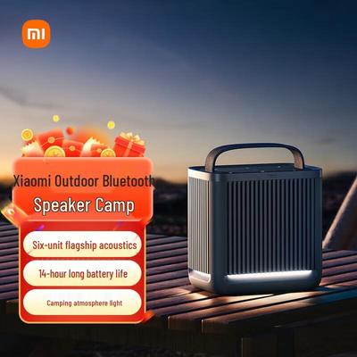 Уличный Bluetooth-динамик Xiaomi с фонариком для кемпинга, штекер CN (адаптер в комплекте)