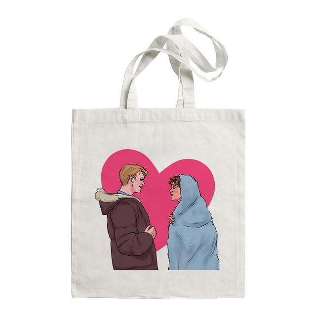 Hi Heartstopper Leaves Women Shopper Bags Shopping Bag Travel Tote Bag College Retro Shoulder Bag Large Capacity Student Handbag