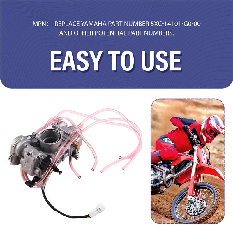 Новый Карбюратор Для Yamaha WR250 WR250F YZ250F 2001-2013 HONDA CRF250R CRF250X 2004-2013 Keihin FCR38 FCR 38Mm Карб-M53K