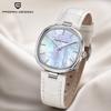PAGANI DESIGN Luxury Oval Watch Natural Mother of Pearl Dial Sapphire Crystal Japanese GL22 Movement Women Quartz Watches Gift