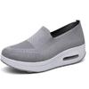 Air Cushion Rocking Mesh Shoes Women's Summer New Fly-woven Breathable Casual Shoes One-pedal Women's Shoes Wholesale