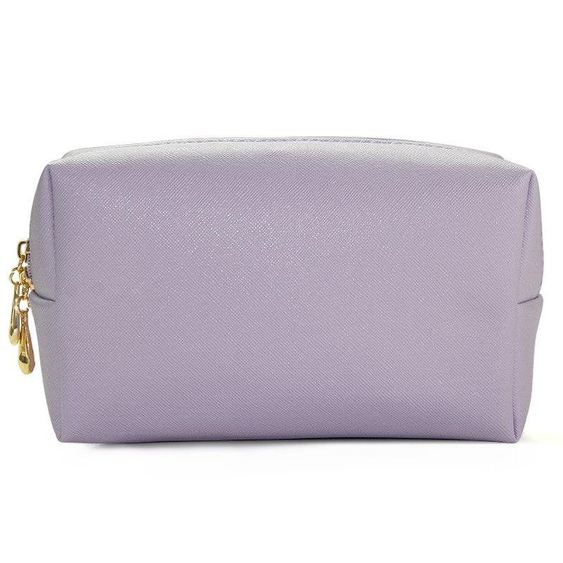 Travel Makeup Bag Portable Outdoor Storage Bag Wash Bag, Small Size PU Waterproof Shell Makeup Bag