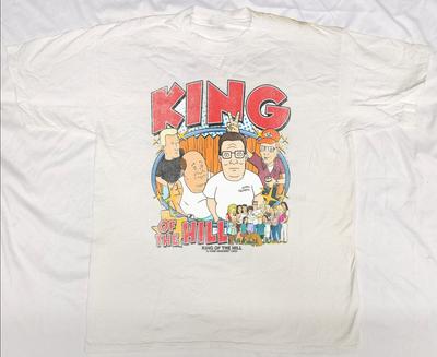 KING OF THE HILL Хлопковая Унисекс Классическая Футболка Все Размеры S-4XL