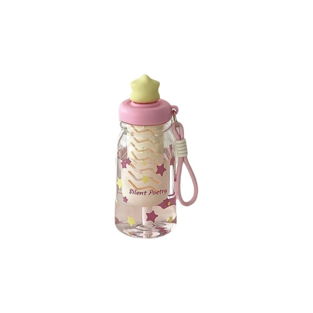 Large Capacity Star Water Bottle BPA Free Drinking Bottle With Tea Infuser School
