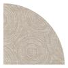 Semicircle Fan Kitchen Mat Non-slip Oil-proof Easy Clean Entrance Floor Rug Modern Home Decor