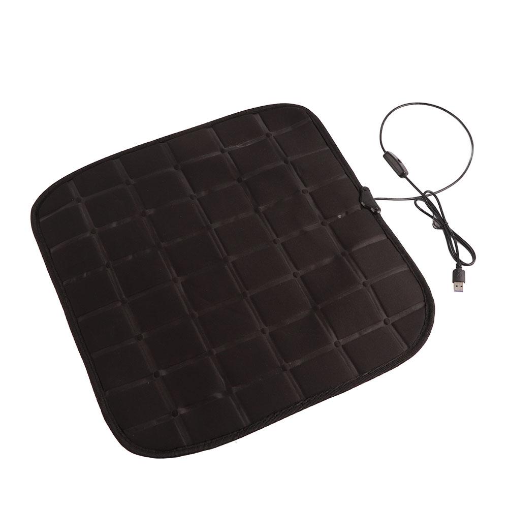 USB 12V Car Heated Seat Cover Winter Car Heating Seat Cushion Single Auto Seat Heating Cushion