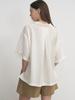 NEBELEVERYWEAR Pocket Short Sleeve Shirt_Cream White