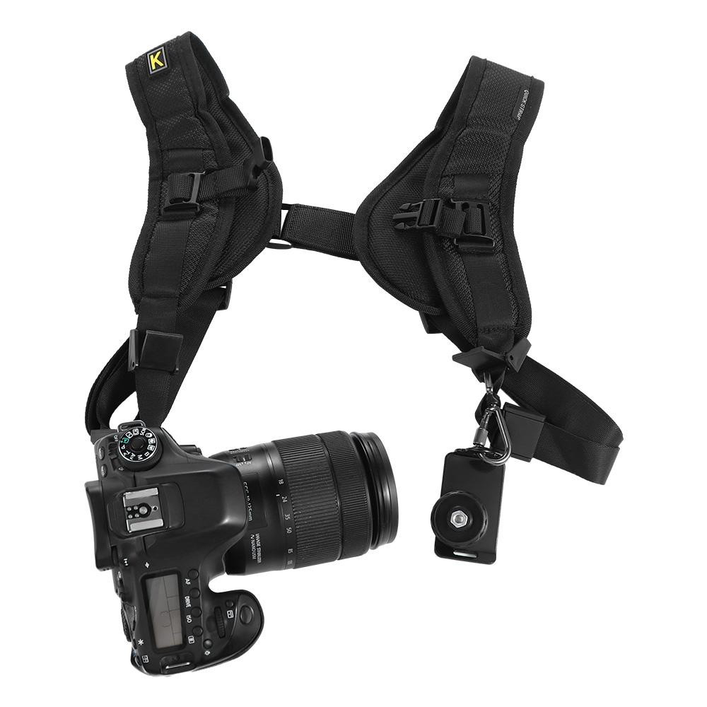 Sling Belt Digital Camera Double Camera Strap Camera Shoulder Strap DSLR Strap Dual Camera Belt