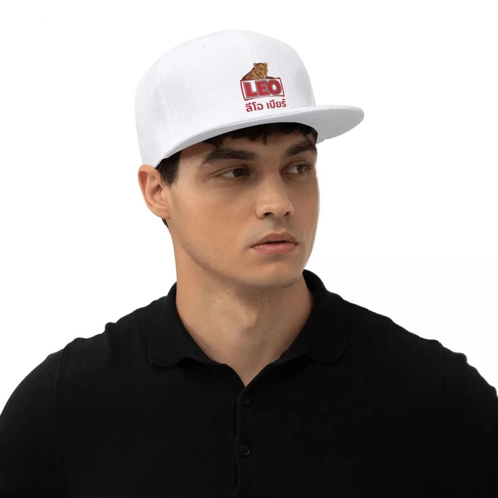 Leo Beer Bangkok Baseball Caps Snapback Fashion Baseball Hats Breathable Casual Casquette Outdoor for Unisexs And Womens