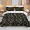Botanical Flower Double Bed Duvet Cover Bed European Bedding Sets Home Textiles Luxury Pillow Cases Bedroom Bedding Sets