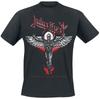 Judas Priest Angel of Retribution Winged Robot Print Cotton TShirt Heavy Metal Streetwear Unisex Crew Neck Short Sleeve Tee