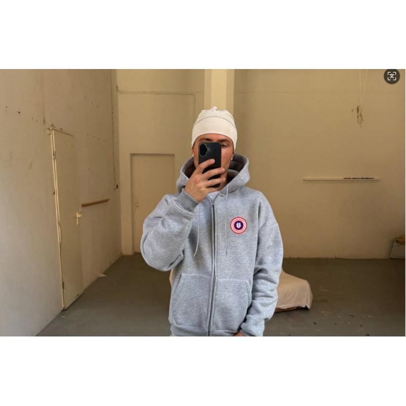 Unisex Oversized Zip-Up Hoodie Jogger Set Streetwear 2026 Casual Sportswear Teens