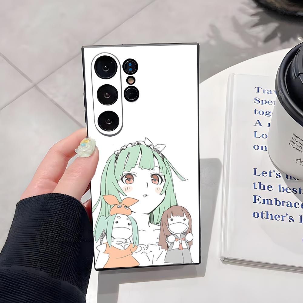 Чехол для телефона FCNB M Monogatari Yotsugi Ononoki для Samsung S26 Ultra S25 Edge Ultra S23 S22 S21 S20 Ultra Plus S24 Fe