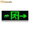 Светодиодный перезаряжаемый аварийный знак выхода FSL