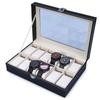 2020 New Fashion 12 Gids Leather Watch Box Jewelry Display Box Watches Case Jewelry Storage Organized Cajas Para Relojes