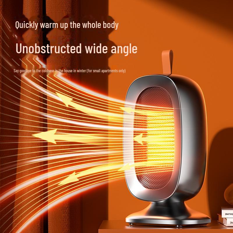 Стильный настольный обогреватель 2025 года: Вентилятор быстрого нагрева для дома, офиса или общежития