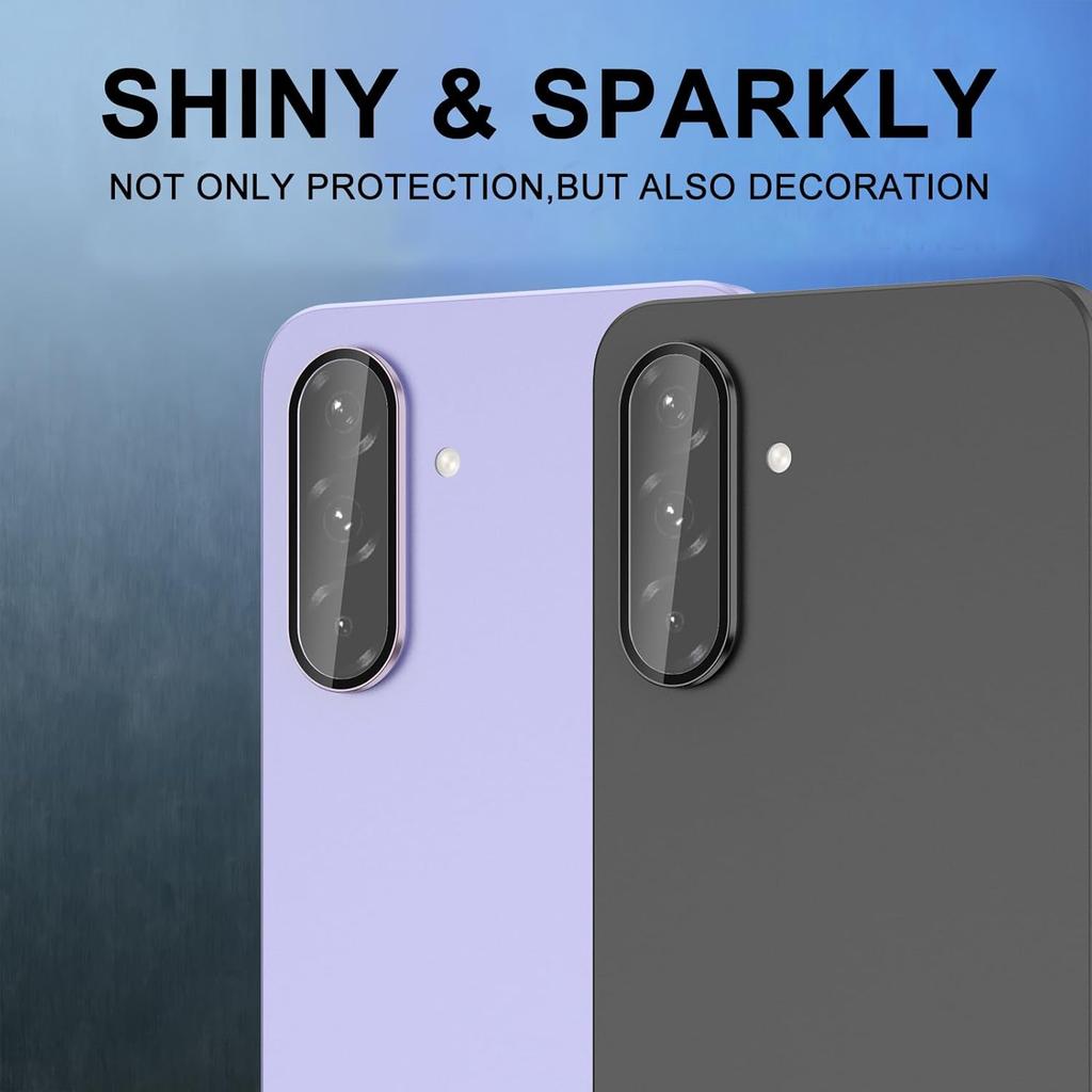 Metal Ring Tempered Glass Camera Lens Protector Cover For Samsung Galaxy A6 G A36 A 6 36 Phone Protection Accessories