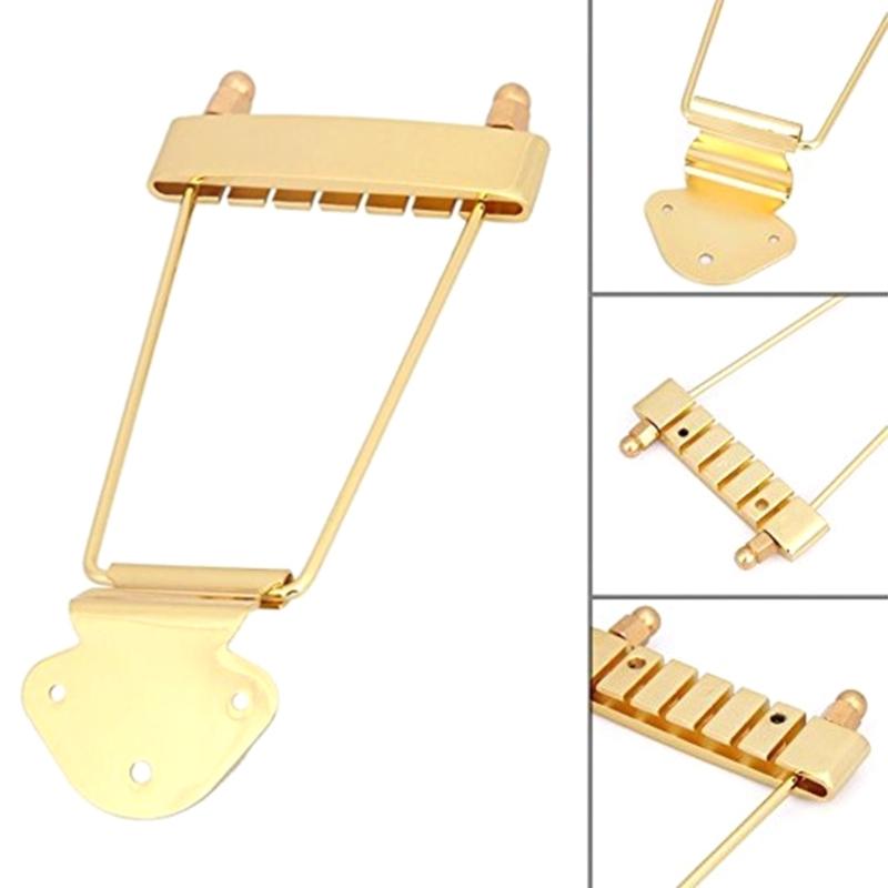 6 String Electric Guitar Trapeze Tailpiece Bridge Short Guitar Tailpiece Bridge