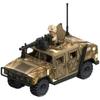 US Army Special Forces Hummer SUV Car Soldiers Military Weapons Figures Blocks Assembly Model Building Kits Toys