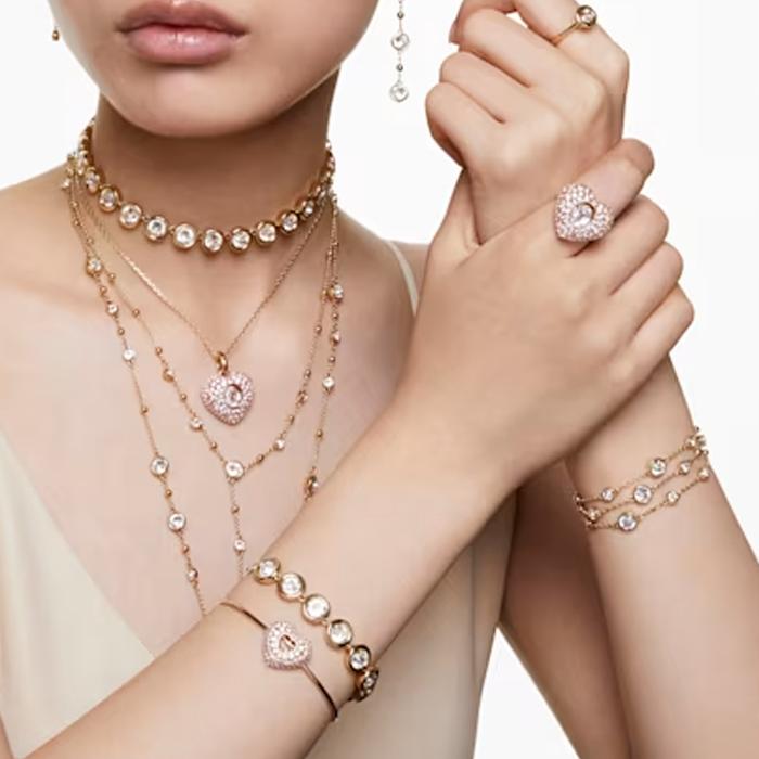 Swarovski Imber Форма капли воды Инкрустированный Позолоченный Металл Имитация Кристалла Браслет Женский браслет 5680095