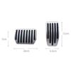 For Tesla Model 3 Y Foot Pedals Cover Accesories Aluminum Alloy Accelerator Gas Fuel Brake Rest Pads Mat