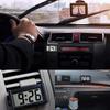 Автомобильные часы, Маленькие цифровые часы, Электронные часы для автомобиля, Тип наклеивания,