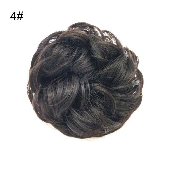 Puntos Женский эластичный пучок для волос, хвостик, накладной небрежный волнистый шиньон, аксессуар для волос
